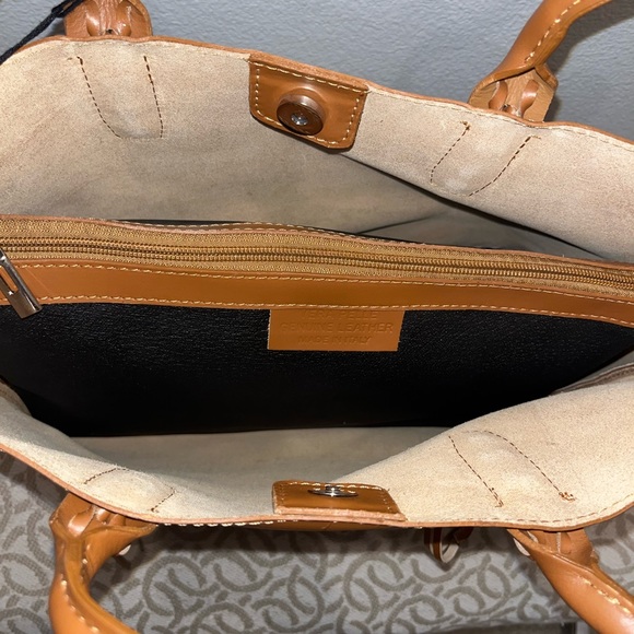 Leather boho bag - Picture 5 of 6